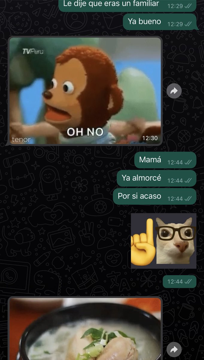 Mi madre se comunica a través de gifs