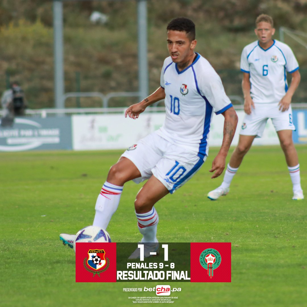 ¡CLASIFICAMOS A SEMIFINALES!🔥🇵🇦

#PanamáSub23🇵🇦 se clasificó como primer lugar del Grupo C y estaremos en las semifinales del <a href="/TournoiMRevello/">Tournoi Maurice Revello</a> 🏆.

¡Gran trabajo muchachos!

⚽️ A. Orelien
🇵🇦 1-1 🇲🇦
Penales: 9-8

#TodosSomosPanamá🙌🏼