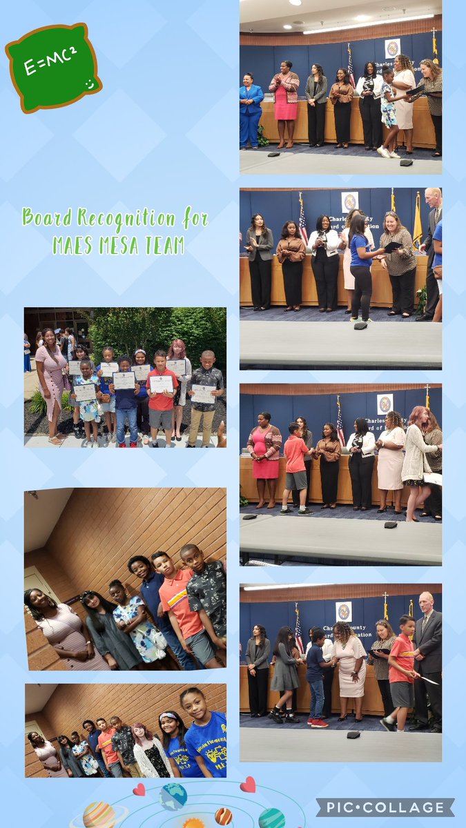 Greatness is in you! CCPS Honors our MESA Team for their performance at Statewide Competition.