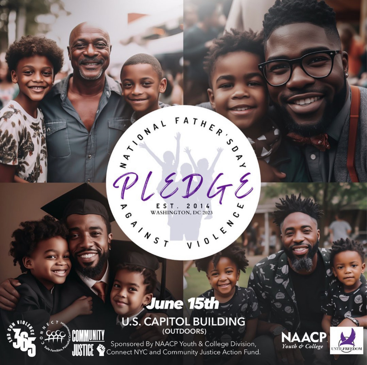 Join us this Thursday, June 15th at 11am for the National Father’s Day Pledge Against Violence event! Fathers, men and circles from all over the country will stand together to pledge for peace in our families and communities! #
nfdpav #fathersday #nfdpav2023 #DC