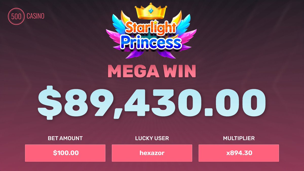 🚨 MEGA WIN 🚨

One of our users reached for the stars and captured this insane win 🤯

GIVEAWAY:
What would you buy with this amount of money?
Comment your 500 ID for a chance to win something nice 🤑