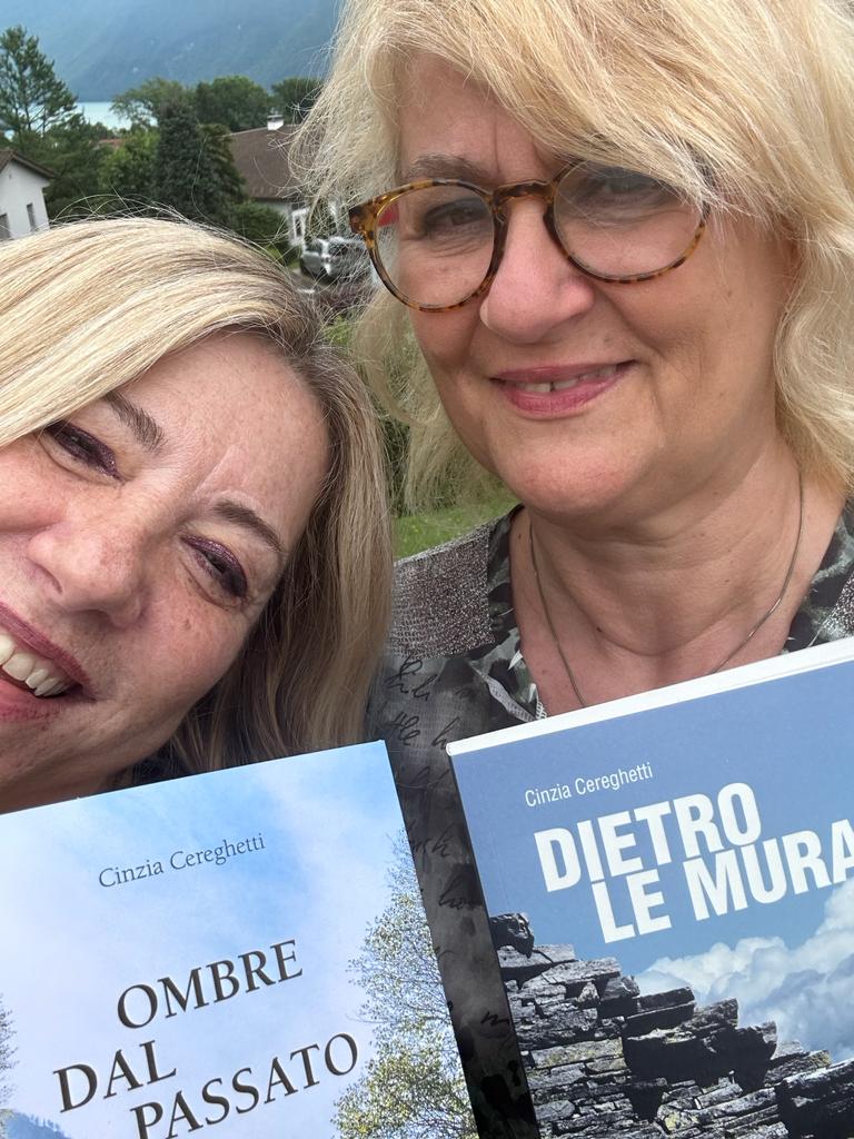Un incontro emozionante con l'autrice e cara amica...Cinzia più Cinzia!