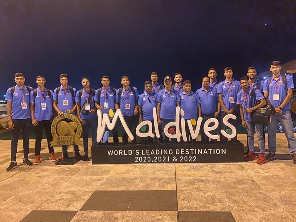 MoYSF_mv's tweet photo. Welcome to Maldives. 🇲🇻 🏀

Team Bangladesh has arrived in the Maldives for the Five Nation Championship 2023. 

Wishing all the best in the Five Nation Championship 2023.

14th June to 22nd June
Ekuveni Indoor, Male’ City.

🇲🇻 🇧🇩 🇧🇹 🇵🇰 🇳🇵

@MBA_maldives https://t.co/ht2YiRDeJM