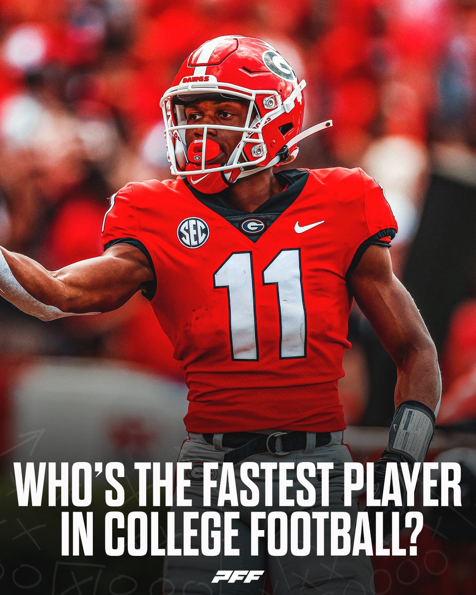 Who claims the title as the fastest player in College Football right now?💨