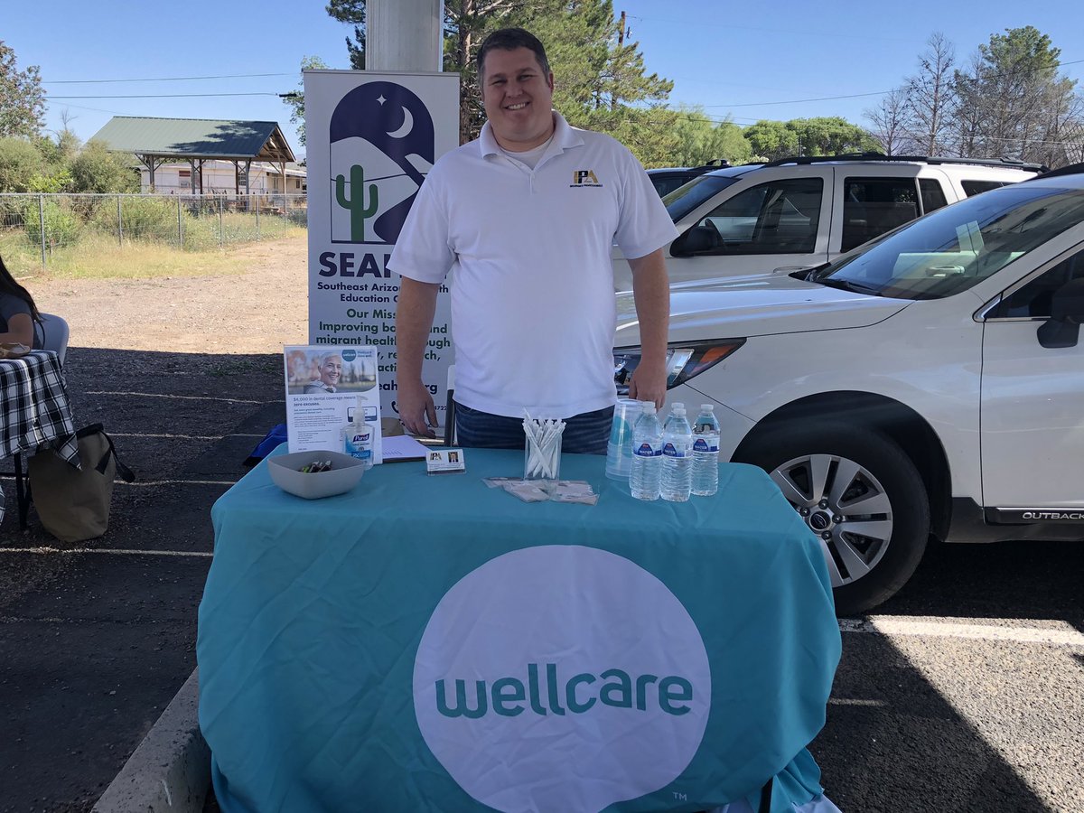 Come on out to visit us at Our Neighbors Farm & Pantry we are open until noon today and we have these great individuals here to assist you! #seahec #Safford #ONFP #wraparoundservices #Safford #wellcare