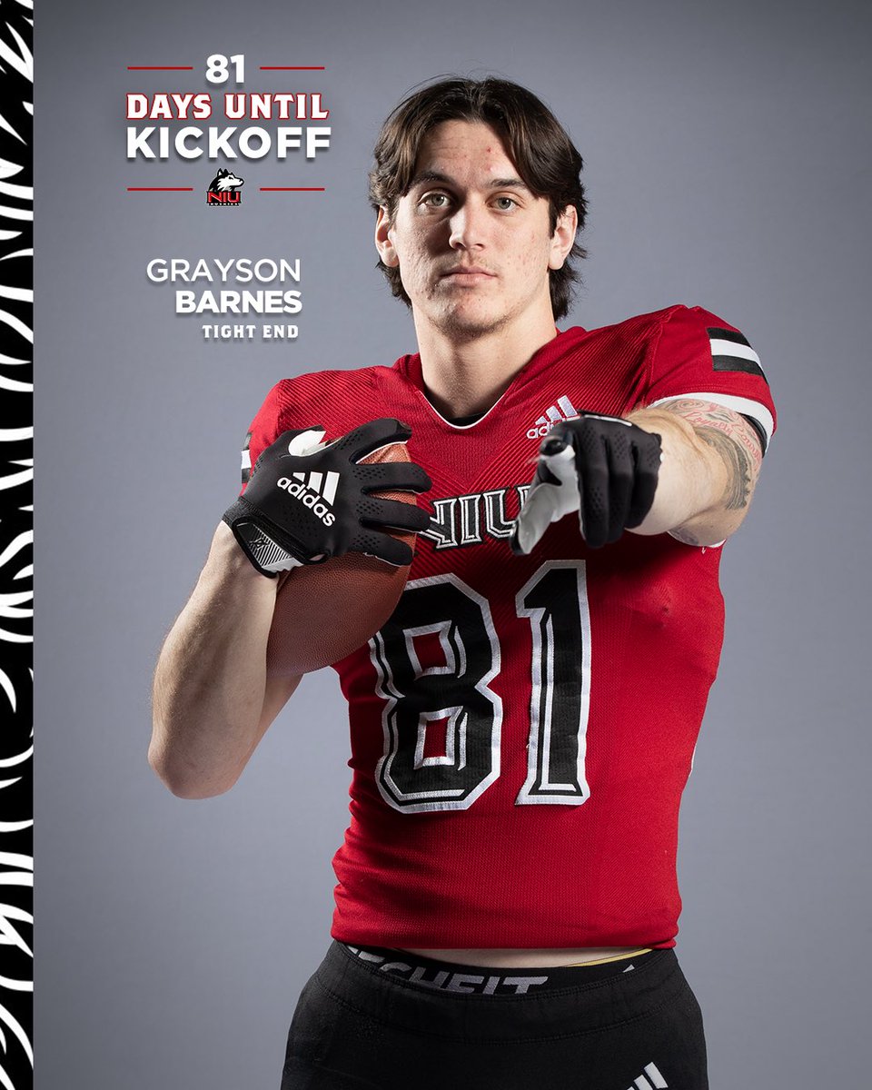 8⃣1️⃣ days until kickoff. <a href="/gbarnes5252/">Grayson Barnes</a> 

#PackPRIDE 🐾 | #TheHardWay