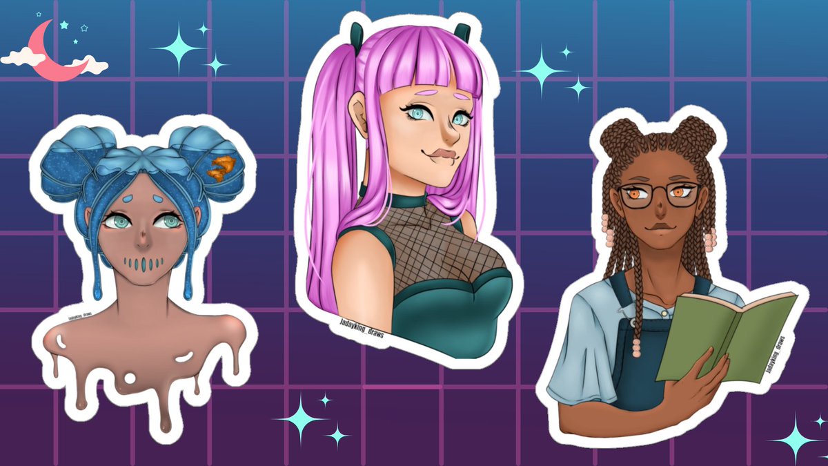 XerisDesigns's tweet photo. Do you like #Stickers ? 

I made some pretty ones! Come check them out! ✨
https://t.co/Xlv37rgoH2 https://t.co/anYrO7tqcM