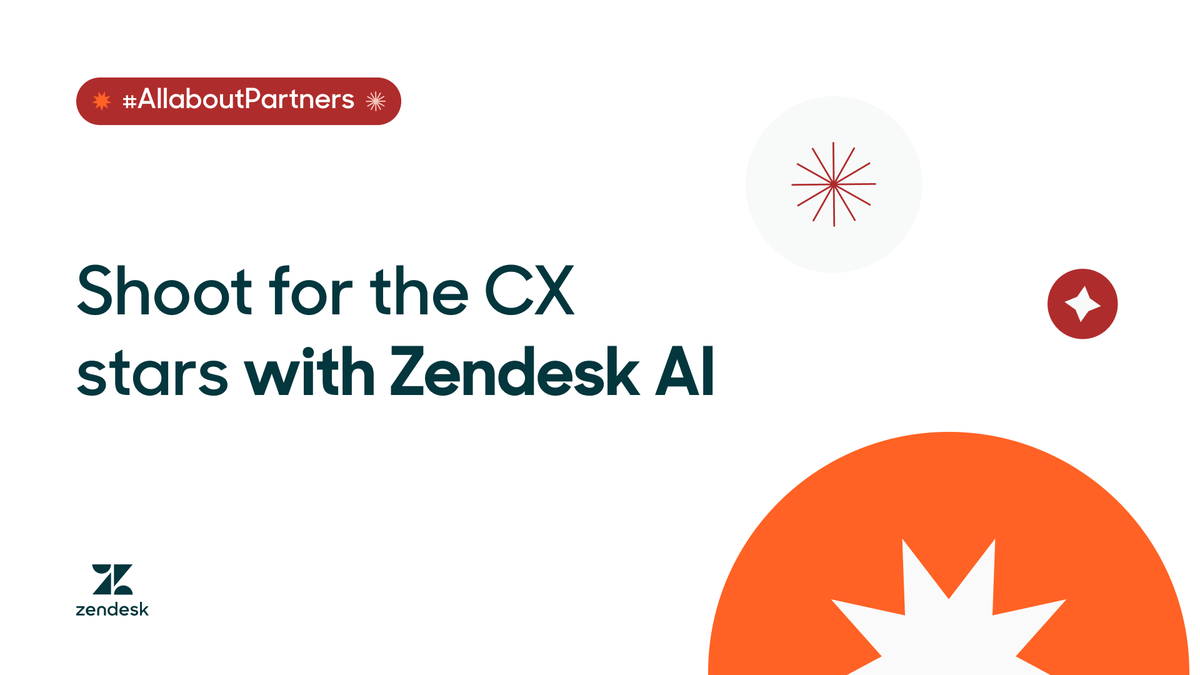 zendeskpartners's tweet photo. It seems like everyone is exploring AI solutions these days — us included. #ZendeskAI used no fewer than 18 billion tickets to train models in both understanding #CX and offering more personalized support. 🦾 Intrigued? Take a peek! 👀 

https://t.co/wX2oNNU6gI https://t.co/H9usW9bjfl