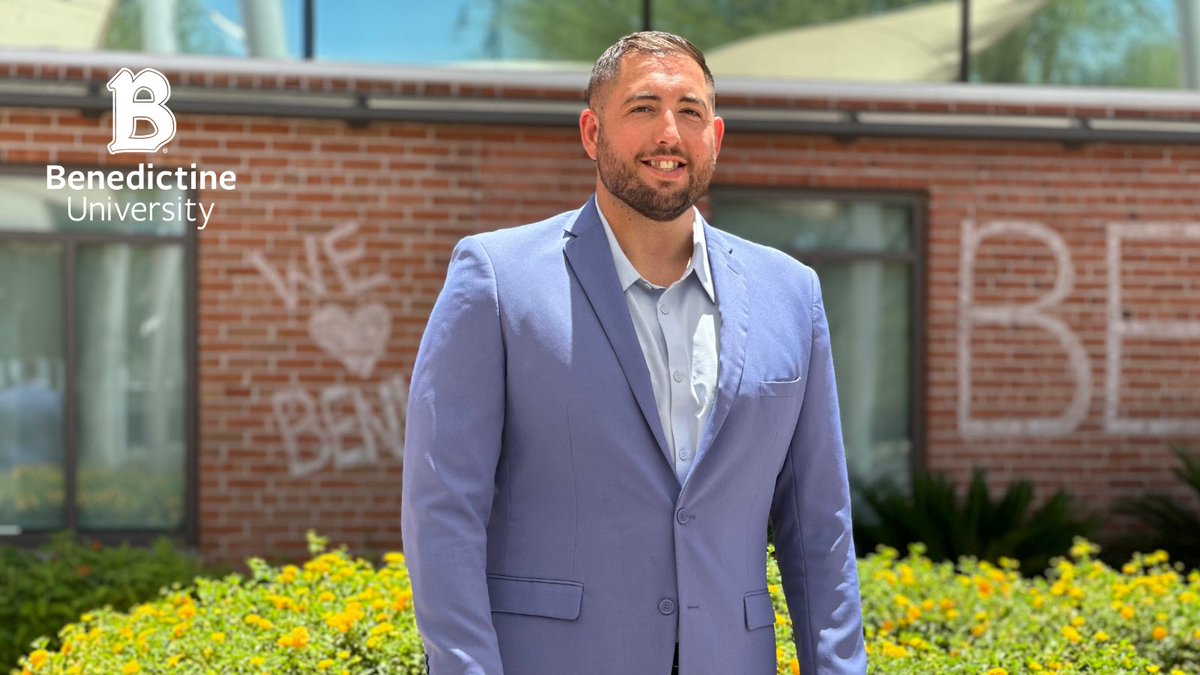 BenUMesa's tweet photo. We are excited for you to meet our Director of Athletics and Student Life... Charlie Averkamp! @CKamp15 #WeAreBenU 🅱️ https://t.co/Af7KElr7D5