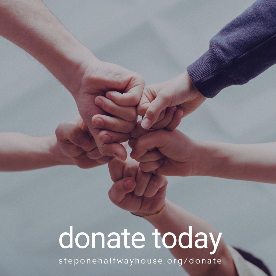 Join us in making a difference! Step One Halfway House provides a safe haven for individuals in recovery. With your generous donations, we can offer hope and support on their journey to lasting sobriety. Please consider giving today: steponehalfwayhouse.org/donate #DonateNow