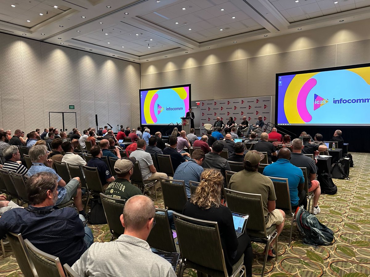 In #livesound... "Your system has to work &amp; you have to know that it works. That has become critical. The first thing you need is a network that does the job in a reliable and predictable way and Milan is a perfect example of that." - @dbaudiotechnik #MilanAVB <a href="/InfoComm/">InfoComm</a>