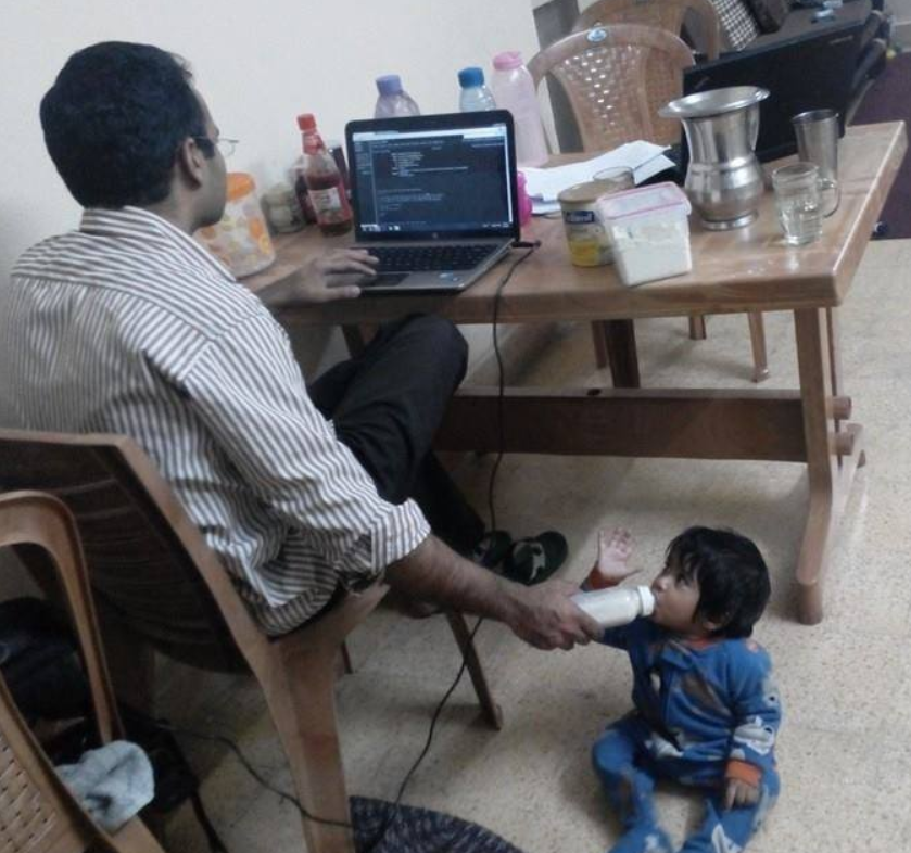 amit_sethi's tweet photo. Drop a cool photo of you doing your job. Here's mine from when I was a young prof. https://t.co/rlQNjWR4iJ