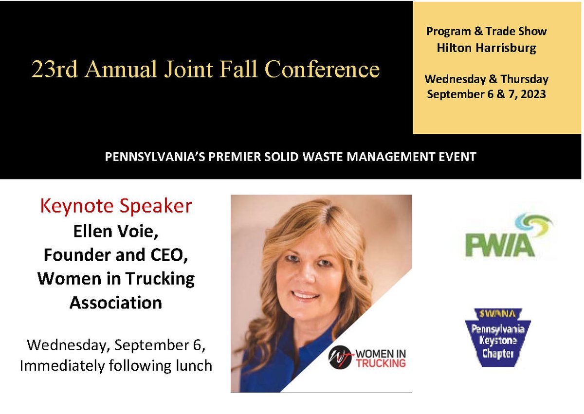 Early Bird Discounts for Exhibitors and Sponsors Expire June 30.
Register Today! keystoneswana.org/Fall-Conferenc…