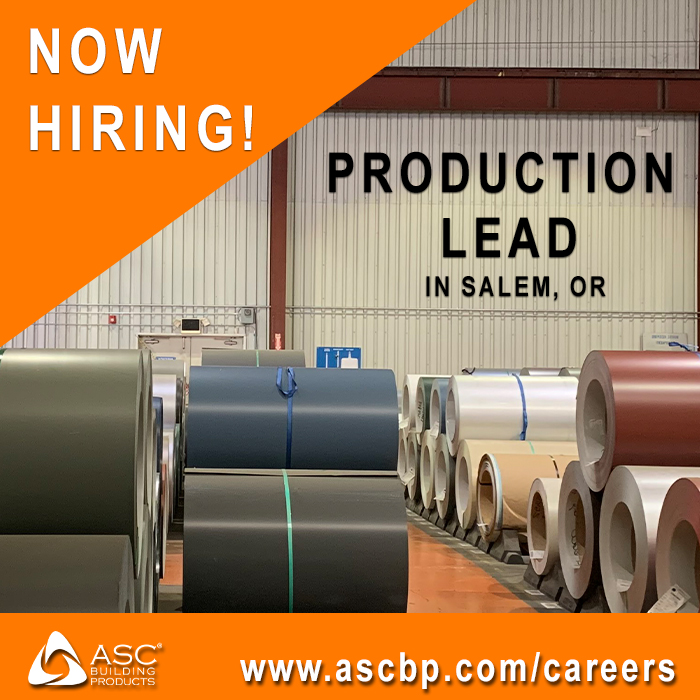 📢 We're looking for a Production Lead to join our Salem team! Learn more or apply at bit.ly/43R6426 
#NowHiring #Hiring #Career #Employment #HiringNow #JobOpening #Manufacturing #ApplyNow #JobOpportunity #JoinOurTeam #Salem #MarionCounty