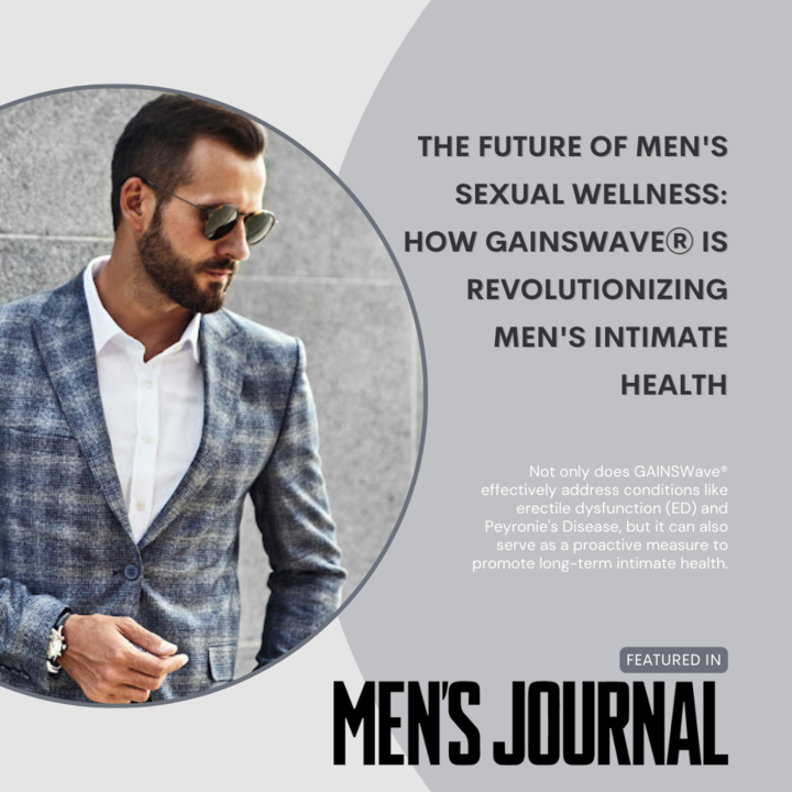 Experience the future of men's intimate health with GAINSWave®! Read the game-changing article from Men's Journal now. 💪📖

👉 hubs.li/Q01T6Tc40 👈

#GAINSWave #IntimateHealth #MenWellness #RevolutionaryTreatment