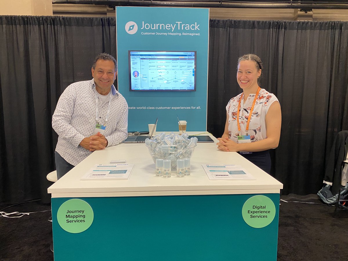 We are live at #ForrCX. Stop by booth #K4 for a #demo, some screen cleaner, or to chat. Book time with us here: bit.ly/3oqhCun

Not there but want to learn more about our comprehensive customer journey management solution? bit.ly/43HjIFp

 #CX #cjm