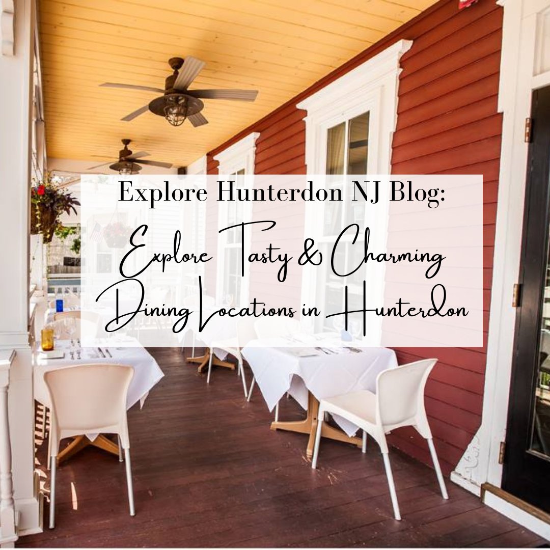 Explore Hunterdon NJ's blog, "Explore Tasty &amp; Charming Dining Locations in Hunterdon", features a selection of Hunterdon's Main Street businesses. Check it out, link it bio.

To learn more about what Hunterdon County has to offer, visit explorehunterdonnj.com