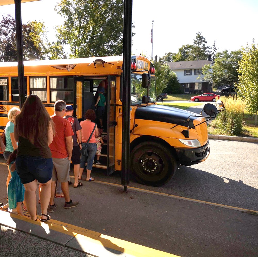 Is this your child’s first time on the bus or walking to school? Learn all about #SchoolBusSafety 🚌 and #PedestrianSafety 👟 at the in-person School Bus and Pedestrian Safety Day event on Sunday, August 27th   📅

👉ow.ly/KyTc50OMVPn

<a href="/OCDSB/">OCDSB</a> 
<a href="/OttCatholicSB/">Ottawa Catholic School Board</a>