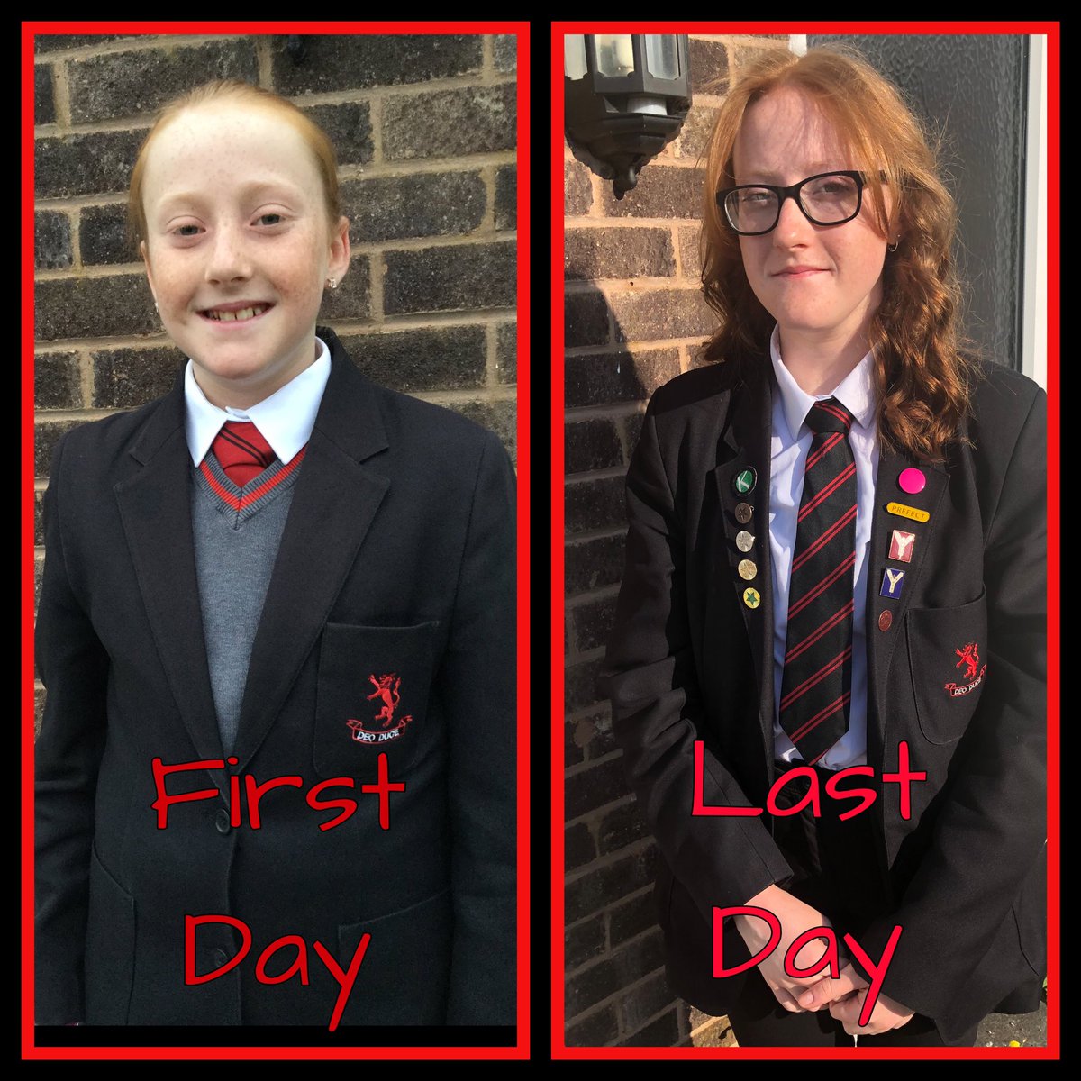 She has officially finished - though there are still some exams to complete. I didn’t think she’d changed much, but Manor has encouraged her to grow into a responsible, caring young individual. #EndOfAnEra