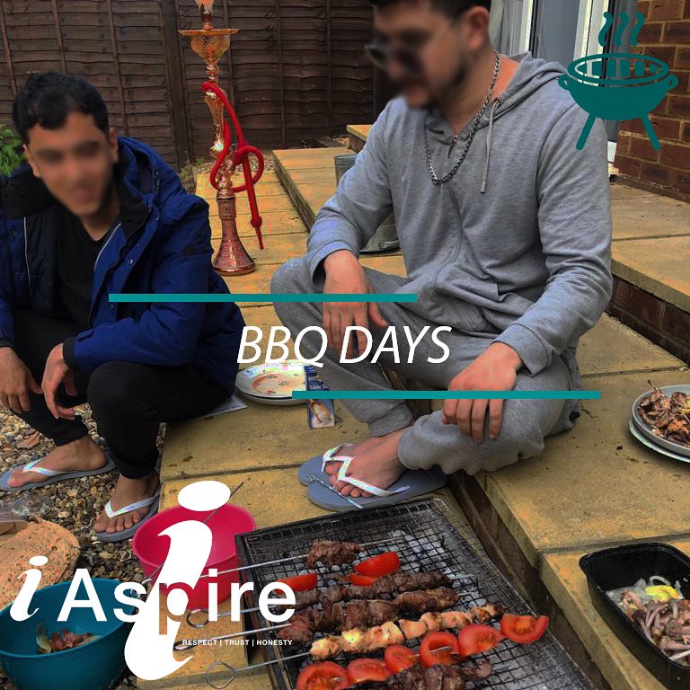 BBQ days! Our young care leavers are taking full advantage of the weather with lots of outdoor activities over the past few weeks #youngcareleavers #supportedliving #individualsupport