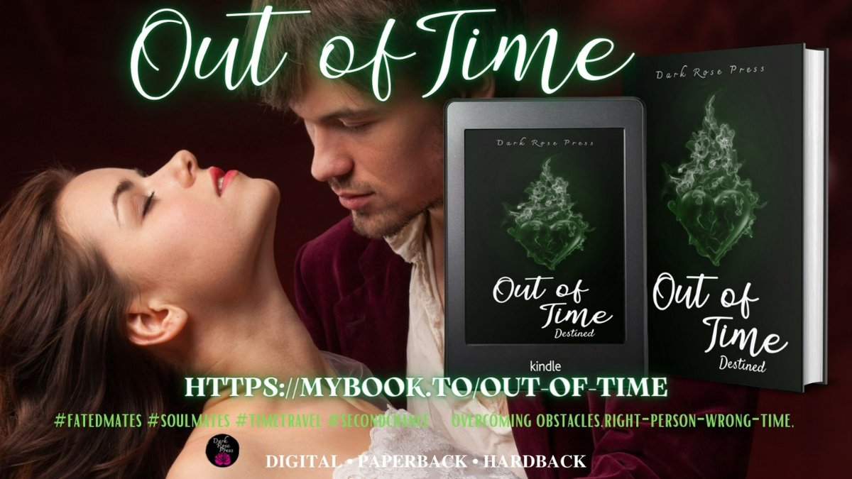 DarkRosePress's tweet photo. OUT OF TIME
Destined #3
https://t.co/k6D5OAeVN4
Tiny tales of Desire, Lust, Love— out of time
⌛❤️🔥
#writingcommunity #readingcommunity #DARKROMANCE #FATEDMATES #TIMETRAVEL #SECONDCHANCE #LGBTQ #DRABBLE #STEAMYREADS #newrelease #amreading #bookblogger #bookpromo #bookboost https://t.co/IE4WSAJvTI