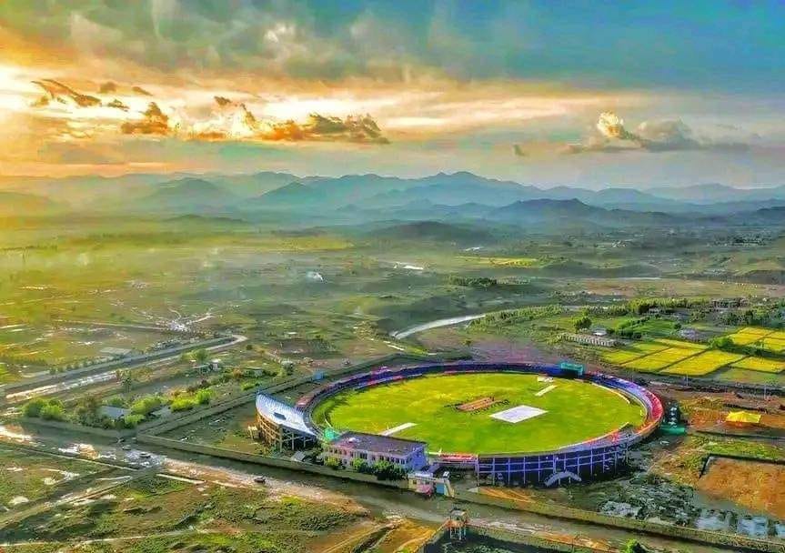 Khost cricket Stadium Afghanistan.