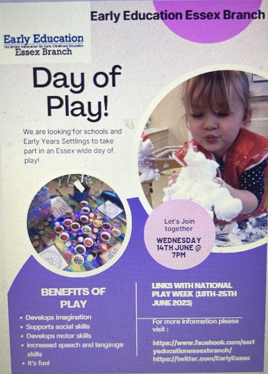 Rebecca Tarplett- Early Years Consultant tweet media