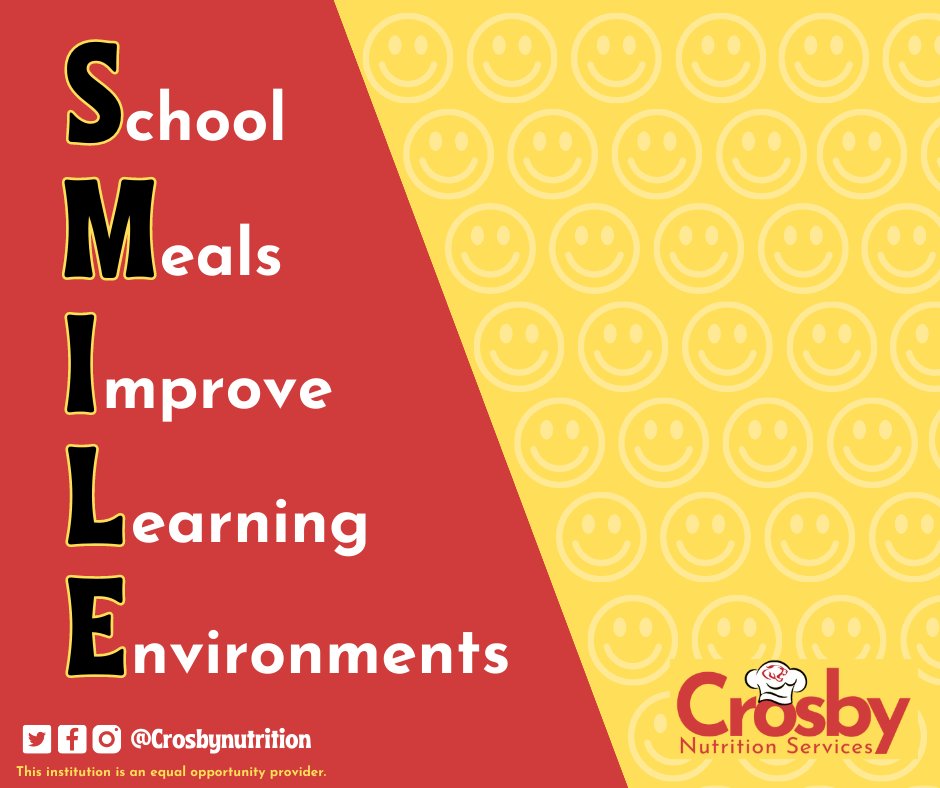 Nutrition + Education go hand-in-hand! 🍎📚🤝
@CrosbyISD #cougarpride #bettertogether #Crosbytx #Crosbytexas #Crosby #txschools #Crosbycounty