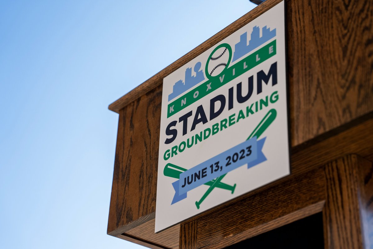 moxcar's tweet image. Partners of the multi-use stadium are swinging for the (soon-to-be-built) fences! 🏟️ Today, our community celebrated the official groundbreaking of the venue. 🏗️ By 2025, the Knoxville Smokies will be settling into the team’s new home base and many exciting events will echo…