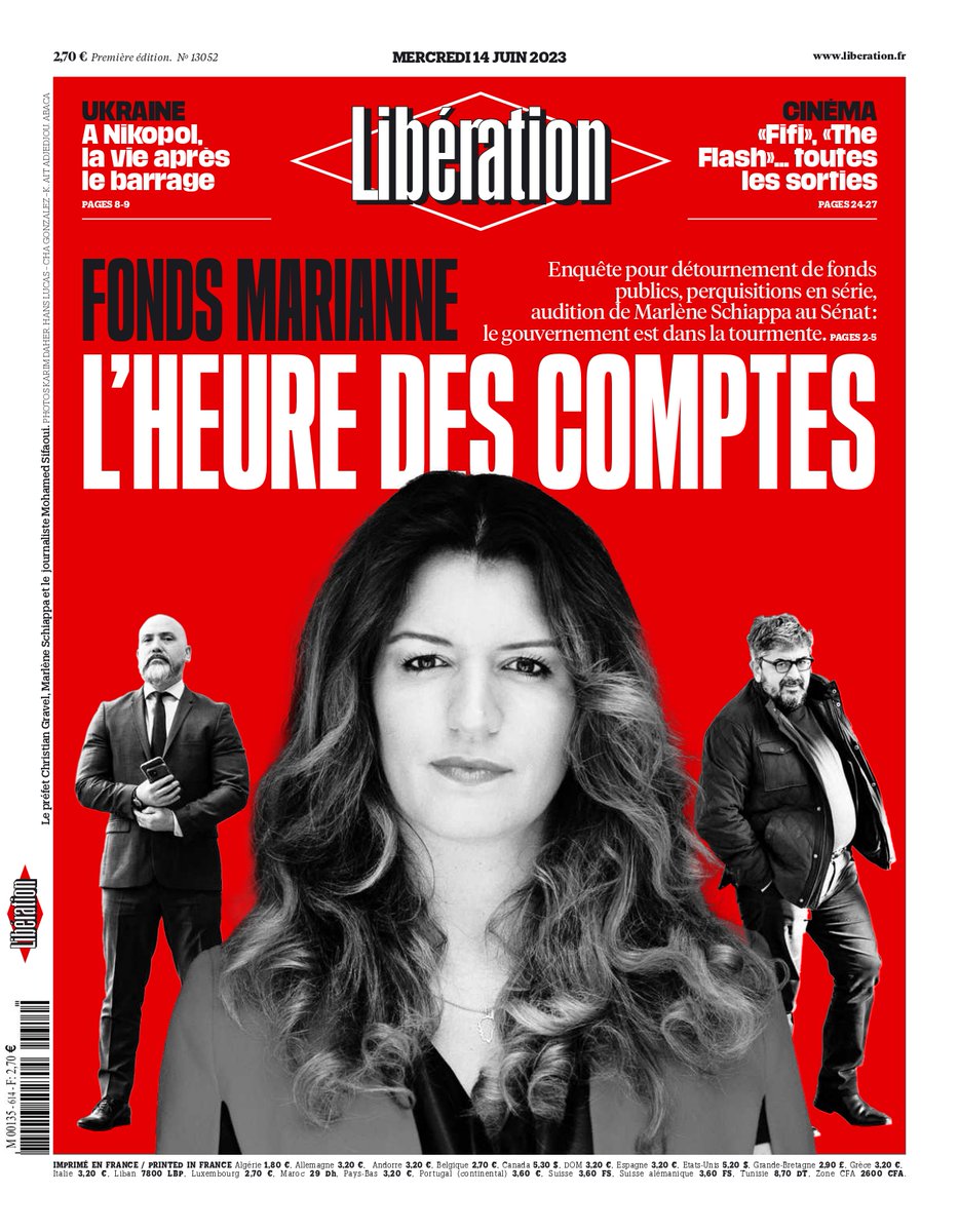 Fonds Marianne : l'heure des comptes

C'est la une de @Libe ce mercredi

Lire : journal.liberation.fr