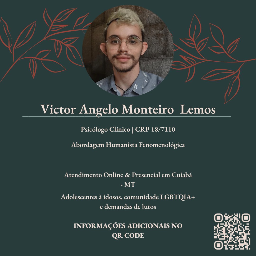 vitico_98's tweet image. Começando a semana divulgando que tenho novos horários para atendimentos disponíveis.

Caso precise de ajuda ou conheça alguém que precise, as informações para meu contato estão no QR Code.

 Estou à disposição para esclarecer qualquer dúvida e auxiliar como puder.

#Psitwitter