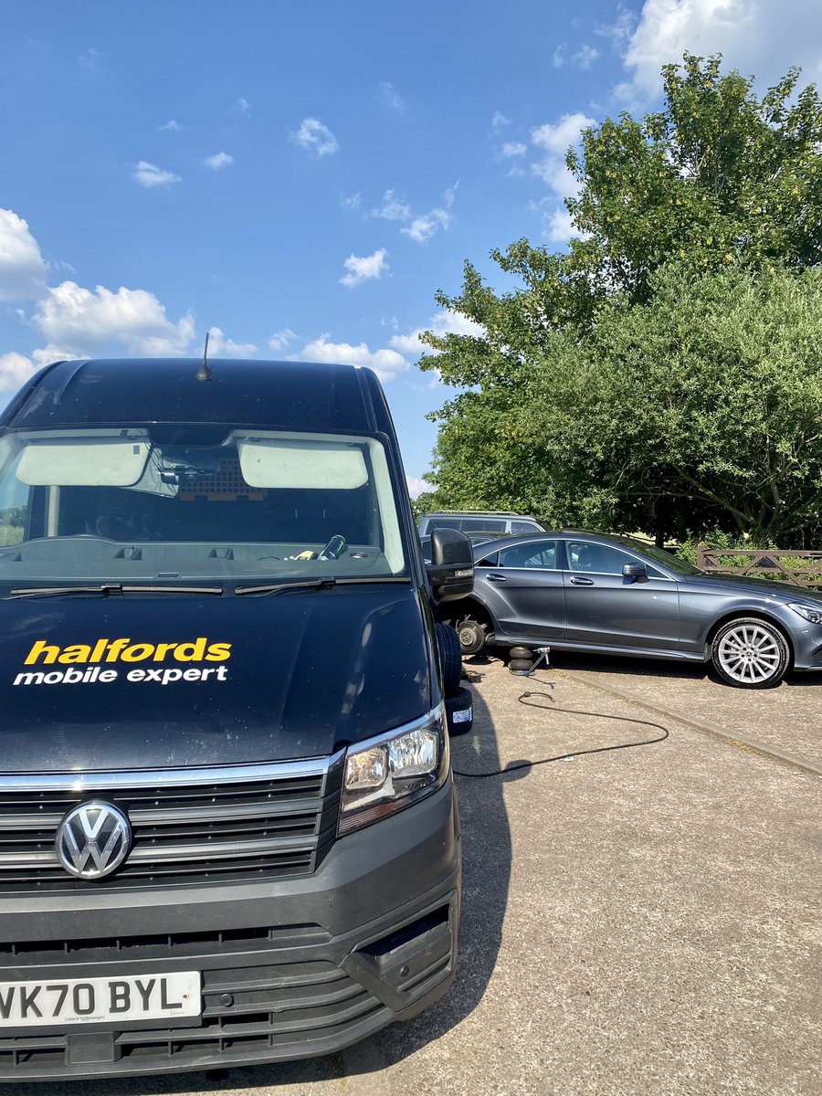 Excellent service from TyresOnTheDrive once again <a href="/Halfords_uk/">Halfords</a> . #halfords #tyres