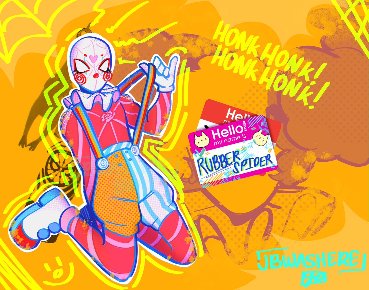 JB_washere's tweet image. Honk Honk motherfu-🤡

#Spidersonas #spidersona  #SpiderManAcrossTheSpiderVerse #SpiderVerse
