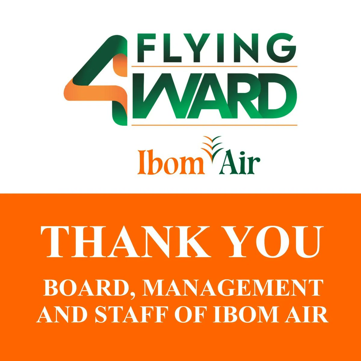 ibomairlines's tweet photo. Thank you to all our valued passengers, special guests, supporters, and everyone who came out to celebrate #IbomAirAt4 with us in person &amp; via livestream.

We truly appreciate all your support and well wishes! 🧡

Thank you again

From the Board, Management and Staff of Ibom Air https://t.co/0bkBYiOsJp