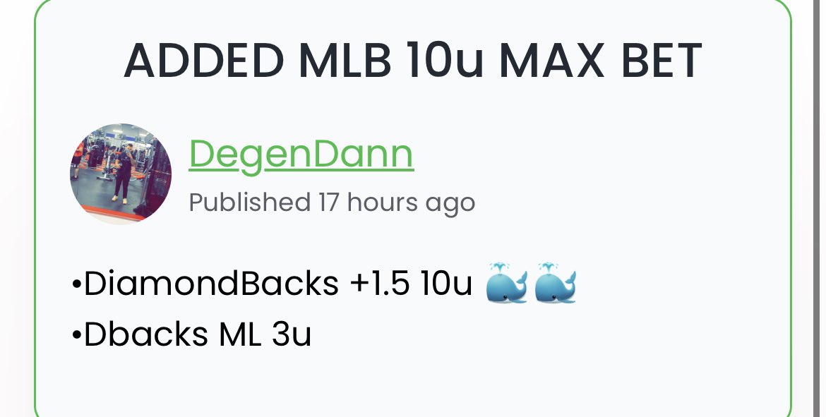 VIPs are 3-0 on my MAX bets 💰💰📲

#GamblingTwitter #dubclub #sportsbettingpicks