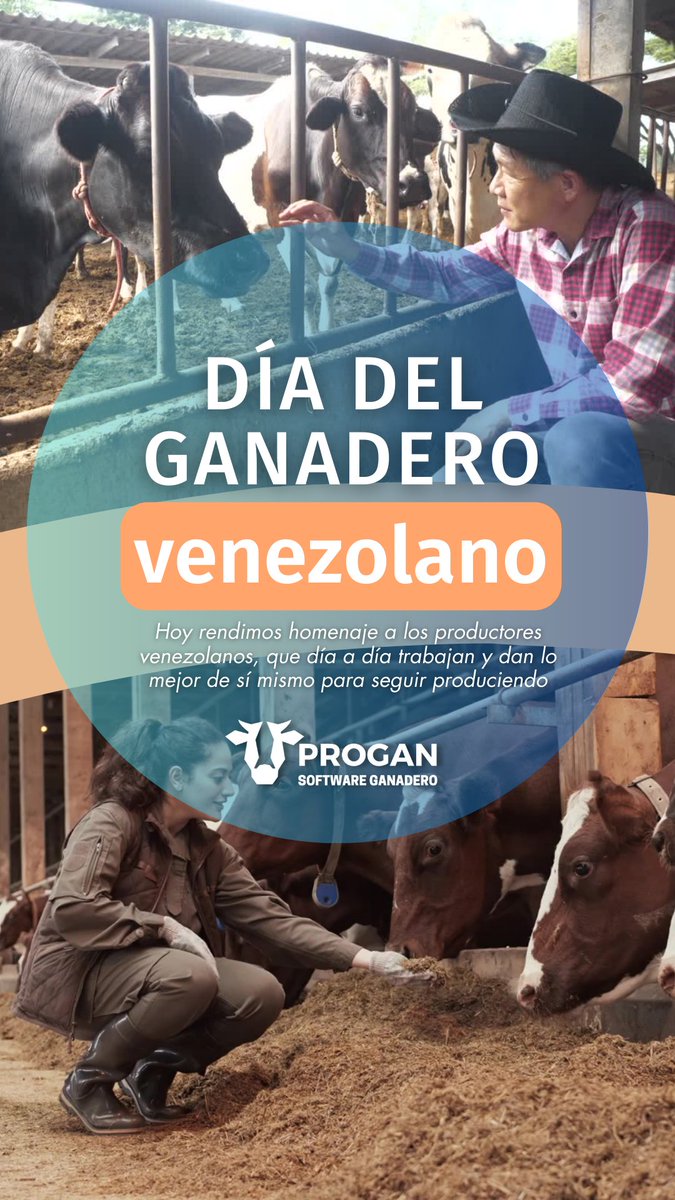 ProganSoftware's tweet photo. #13Jun 🤠¡Feliz día a todos los ganaderos venezolanos de parte de nuestro equipo #ProganSoftware!
Son varios productores venezolanos, que apoyamos en su emprendimiento ganadero ¡estamos muy contentos de ser parte de su crecimiento!
#FelizDía #GanaderoVenezolano #Venezuela https://t.co/DPK5OhTG1s