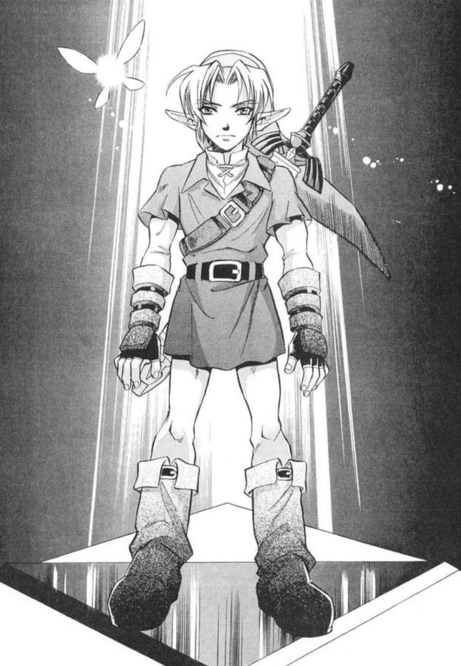 Some of Ocarina of Time manga!