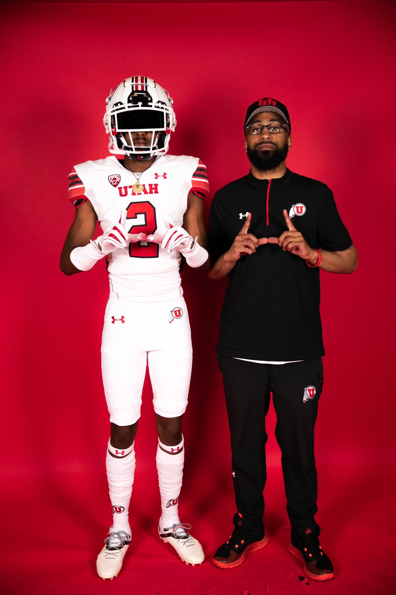 Great weekend with my first Unofficial visit to the University of Utah 🖤❤️ @ReggieDunnJr @Utah_Football @coachqganther @SFVRush @CoachBoo4 @BuckyBrooks @justin_berenson @latsondheimer @GregBiggins