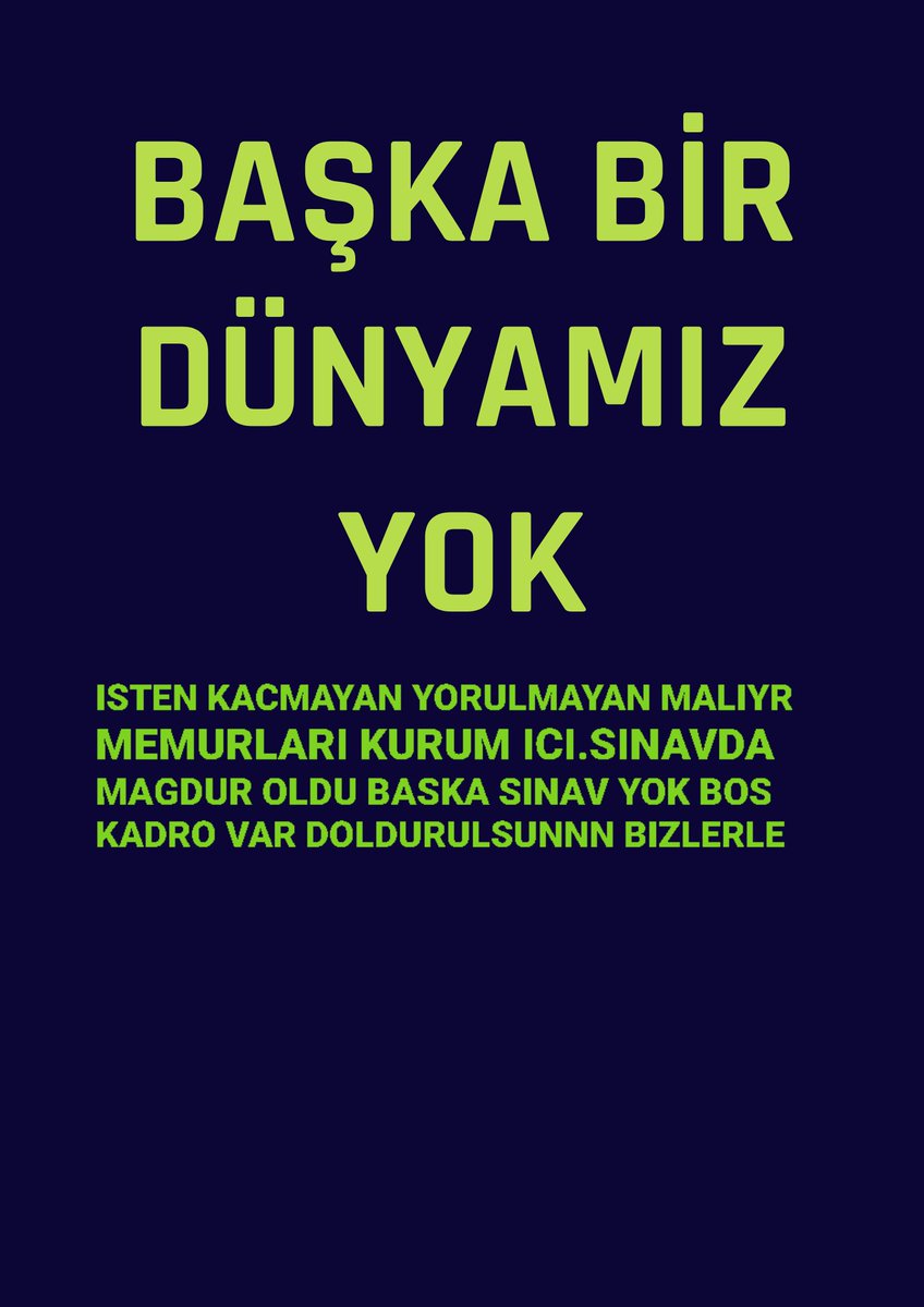 NHALZKAN3's tweet photo. #maliyememuruzmanlik https://t.co/xiFE40sCPD