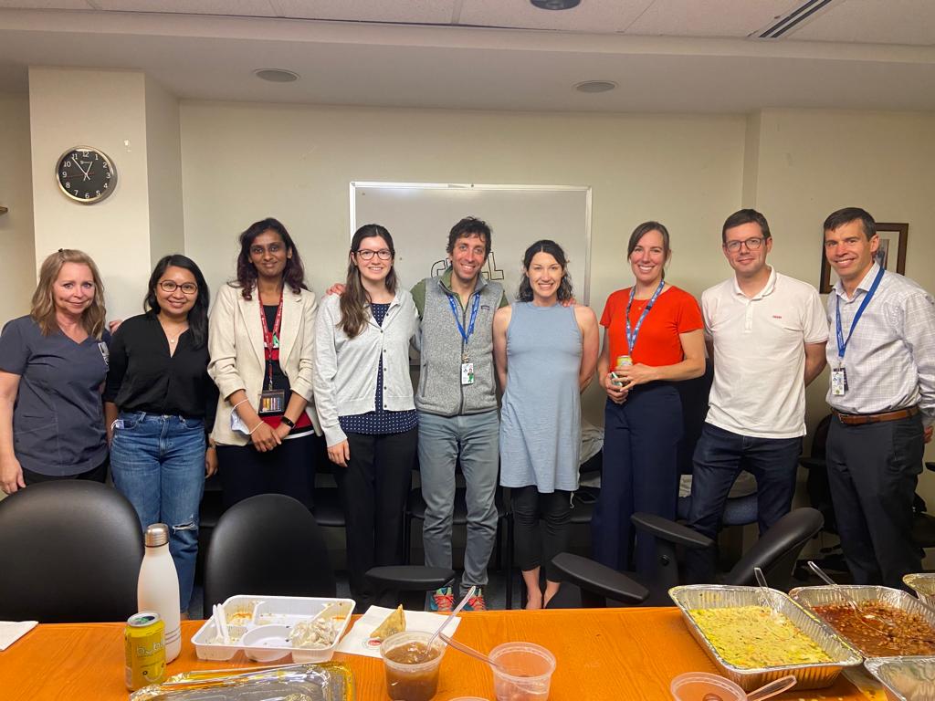 A wonderful team to work with and learn from! Thank you all for helping me become a better person
Also...thank you for the fantastic lunch!