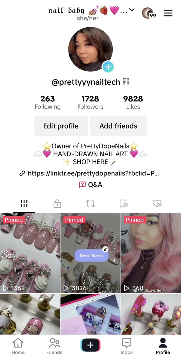 prettynailtech's tweet image. Hey friendsss please take a moment to follow me on my TikTok page ⭐️

My goal for this month is 2K followers &amp;amp; 10K likes, I’m so close!! 💅🏽💕