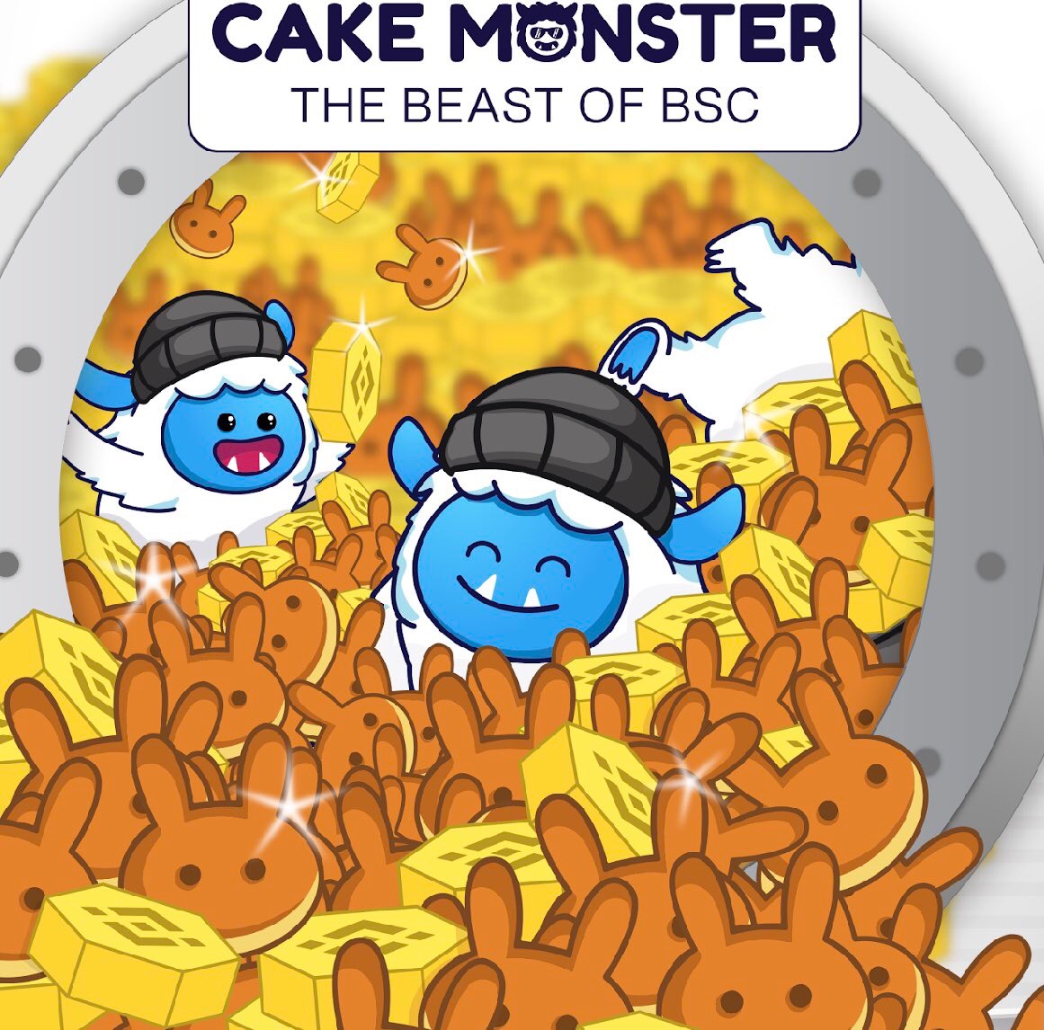 Partnered up with @thecakemnstr 👀 The current cycle ends this Sunday, June 18th! Over 241,000 $CAKE as well as 890 $BNB will be claimable by all MONSTA holders Holder shares are determined by how much MONSTA you hold, not when you bought!💰 Telegram: t.me/cakemnstr