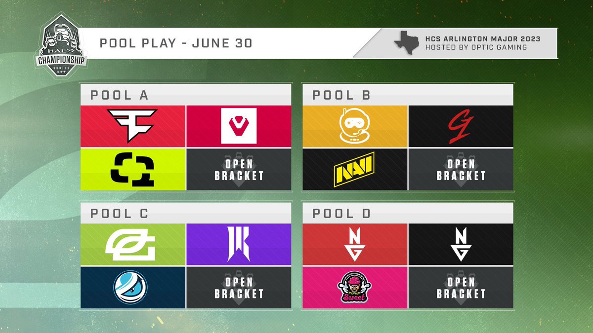 OpTicUpdate on Twitter "Pool C OpTicHalo Major OpTic Shopify