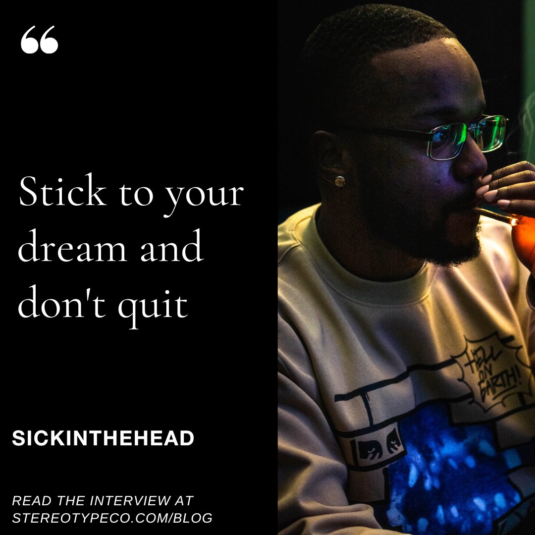 Peace yall,

I sat down with <a href="/StereoTypeCo/">StereotypeCo</a> to talk about my album #SmokinBoots, my favorite track, and the inspiration behind the album.

Read it here: stereotypeco.com/blog/sickinthe…