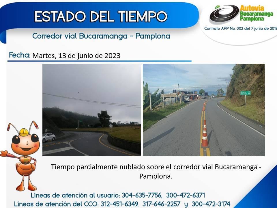AutoviaBP's tweet photo. Estado del tiempo 📷
Martes, 13 de Junio de 2023 https://t.co/yrC4PcoweB