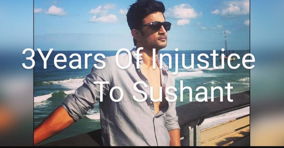 June14-2023 Whole days Tagline 👇 3Years Of Injustice To Sushant Tweet,Retweet, Quote Share Maximum ❣️