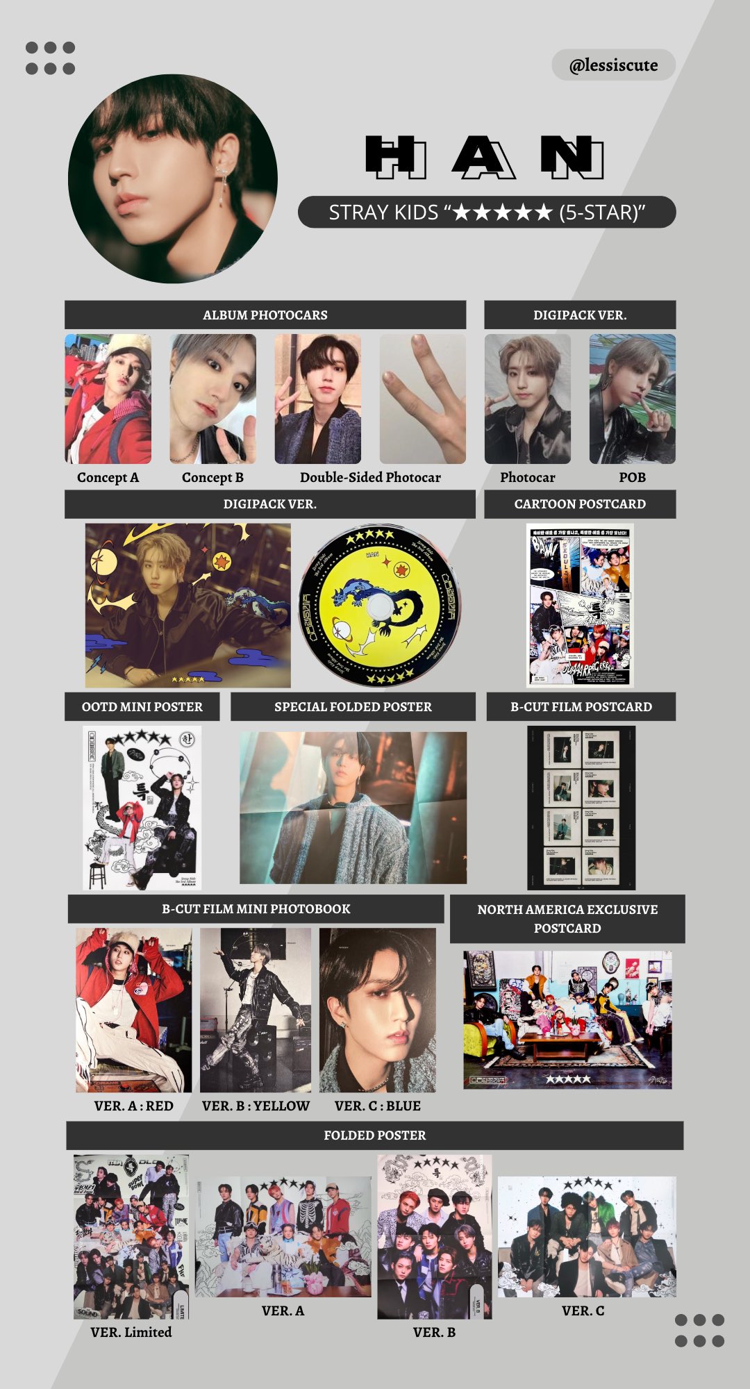 Stray Kids 5-star IN LIFE 封入コンプセット Stray Kids 5-star IN LIFE 封入コンプセット スキズ straykids IN生