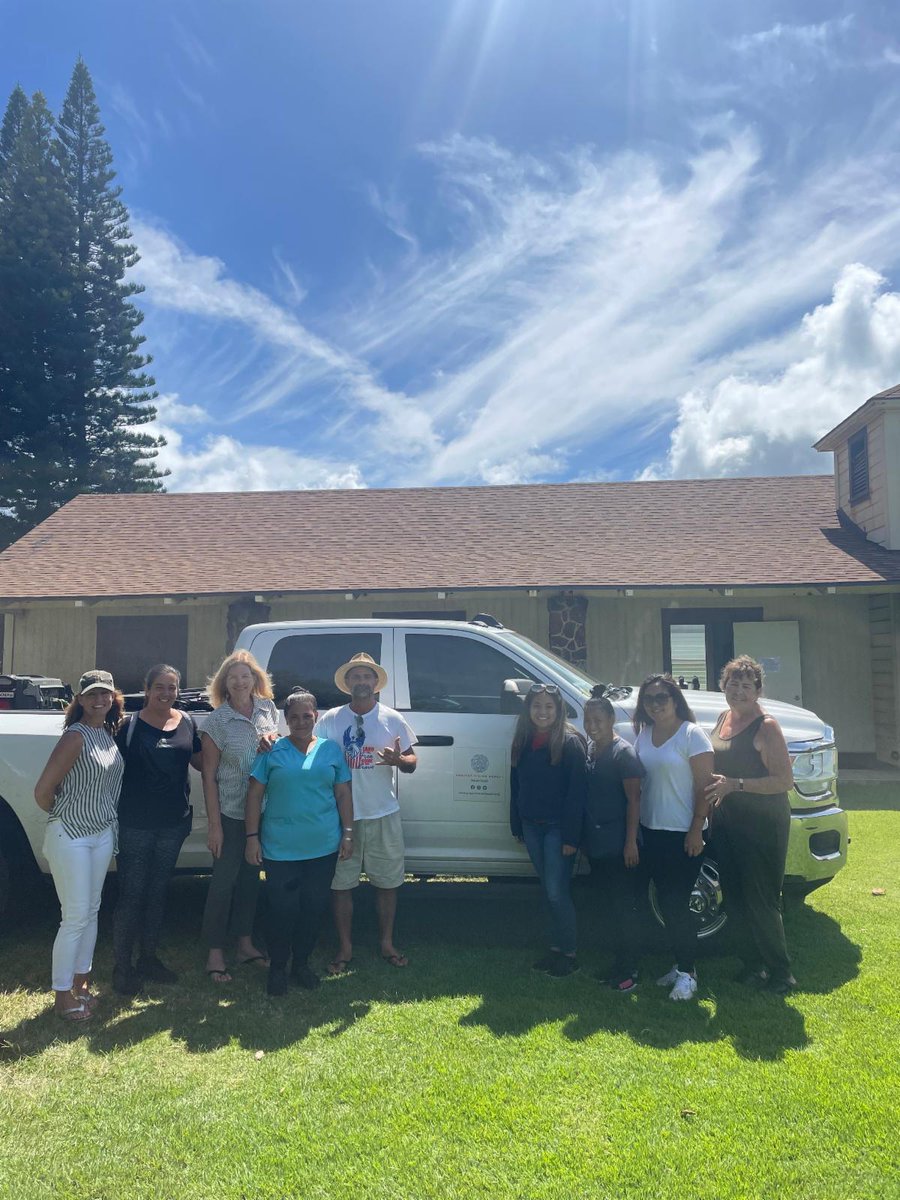 Mary Kathryn Fallon, our Assistant Director of Finance and Operations, got to visit <a href="/ProjectVisionHI/">Project Vision Hawaii</a> in Kauai last week! Their team gave a wonderful tour of their mobile unit and talked about all the great work in they do, including medical services, SNAP enrollment, and more.