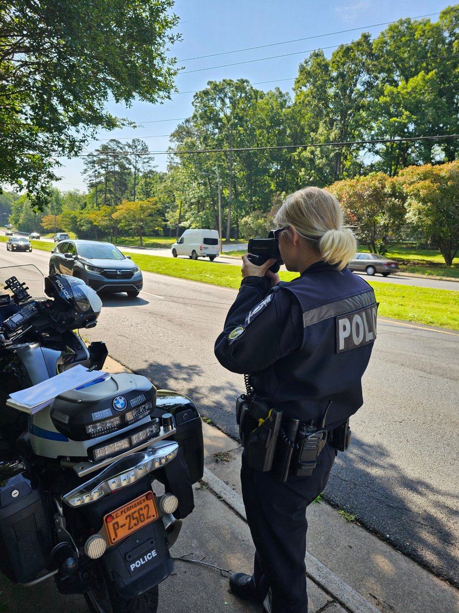 Today, CMPD’s Motor Unit held a speed operation on Albemarle Road & E. WT Harris Boulevard, two locations identified as High Injury Networks by @VisionZeroNC. Officers made a total of 88 stops, issuing 114 citations. 

#NCVisionZero