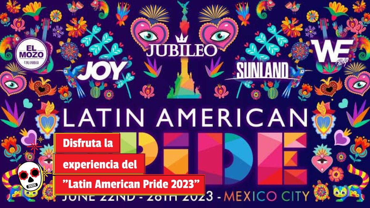 La próxima semana se realizará el "Latin American Pride 2013" 🏳️‍🌈

Héctor Quintero, de <a href="/JubileoMx/">JubileoMx</a>, nos invitó a las actividades que tendrán para pasar días de fiesta.

En #CapitalPorCual con <a href="/TapiaFernanda/">Fernanda Tapia‏</a> y <a href="/Ciriacoelcharro/">Ciriaco el Charro</a> | bit.ly/4656bsL